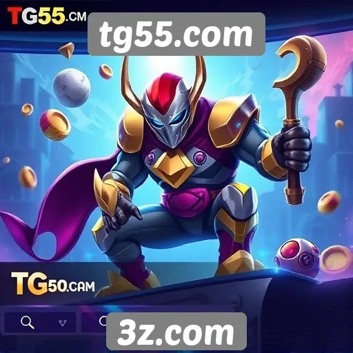 tg55.com apresenta novas experiências em jogos online